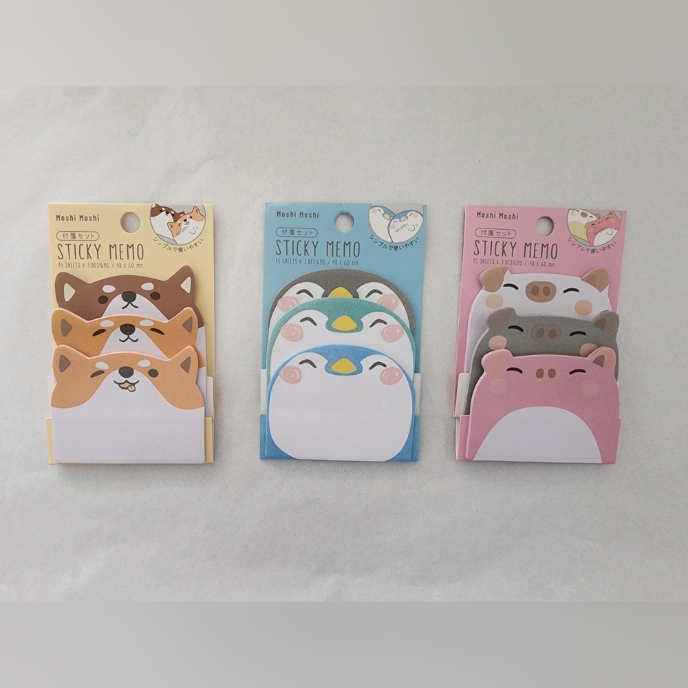 Cute Sticky Notes NWOT